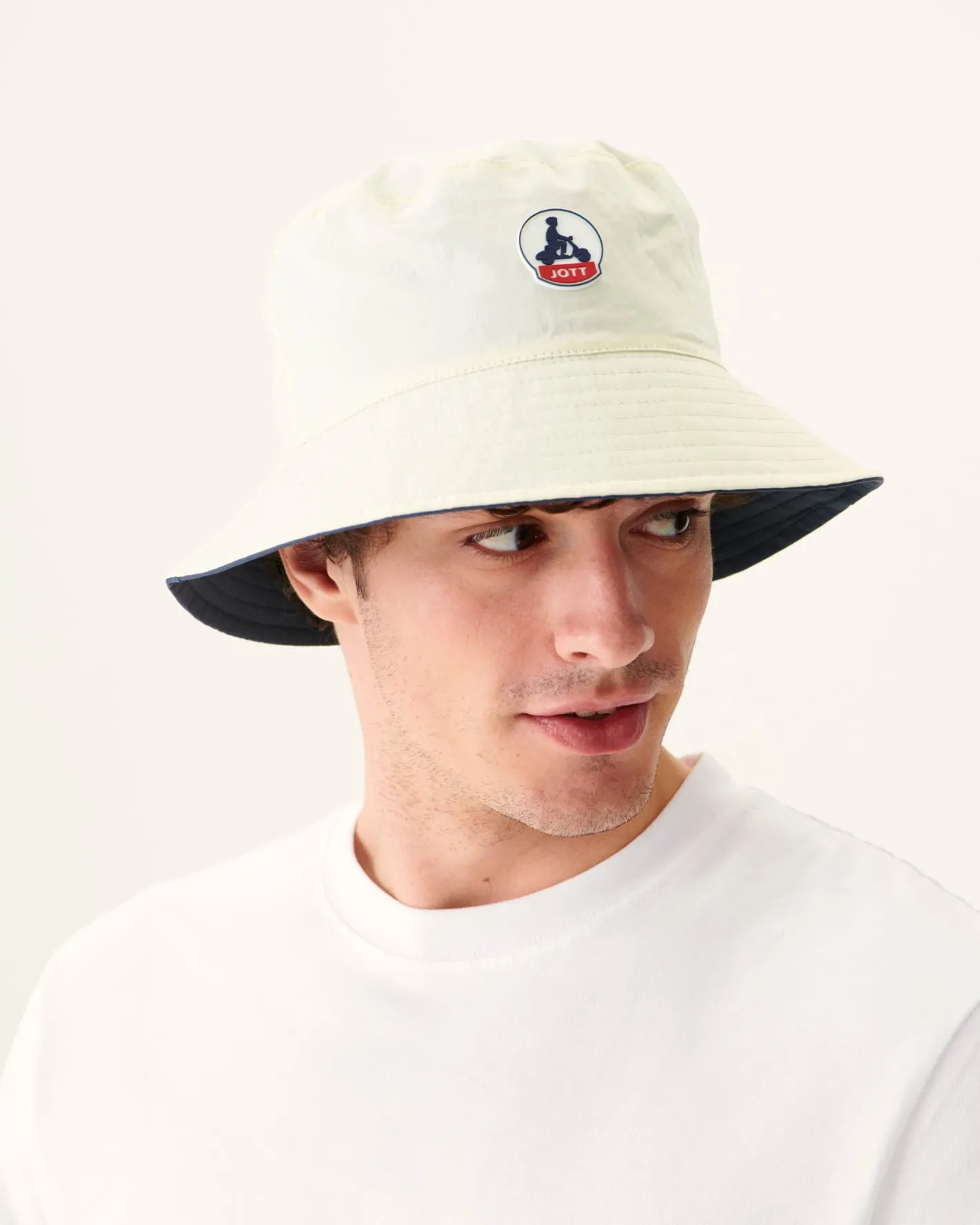Accessoires-JOTT Bob Reversible Bicolore Ecru Star 895 Off-White