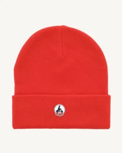 Accessoires-JOTT Bonnet Rouge Vif Jim 318 Fire Red