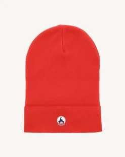 Accessoires-JOTT Bonnet Rouge Vif Jim 318 Fire Red
