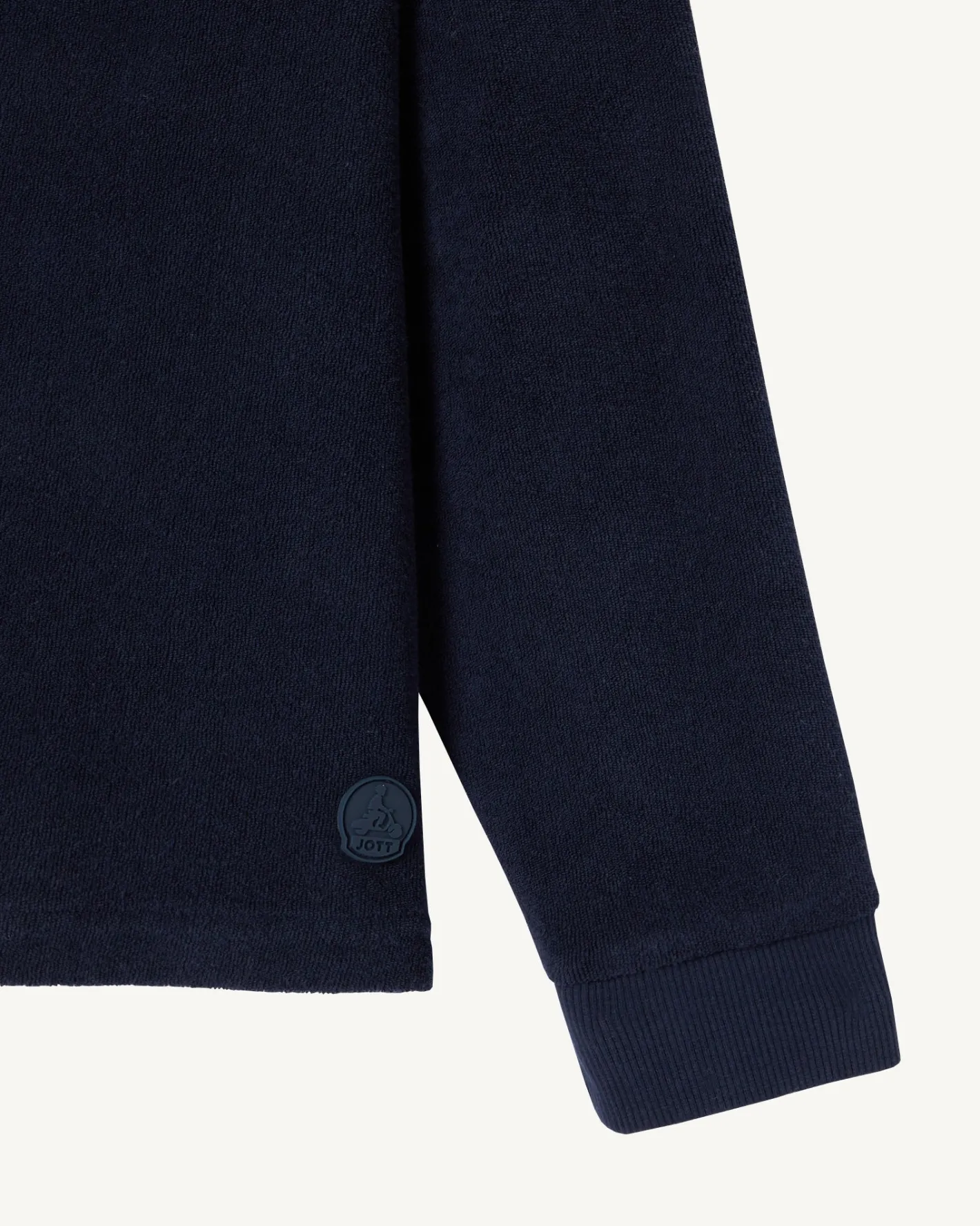 Kleding-JOTT Cardigan Eponge A Manches Longues Marine Pamplona 104 Navy