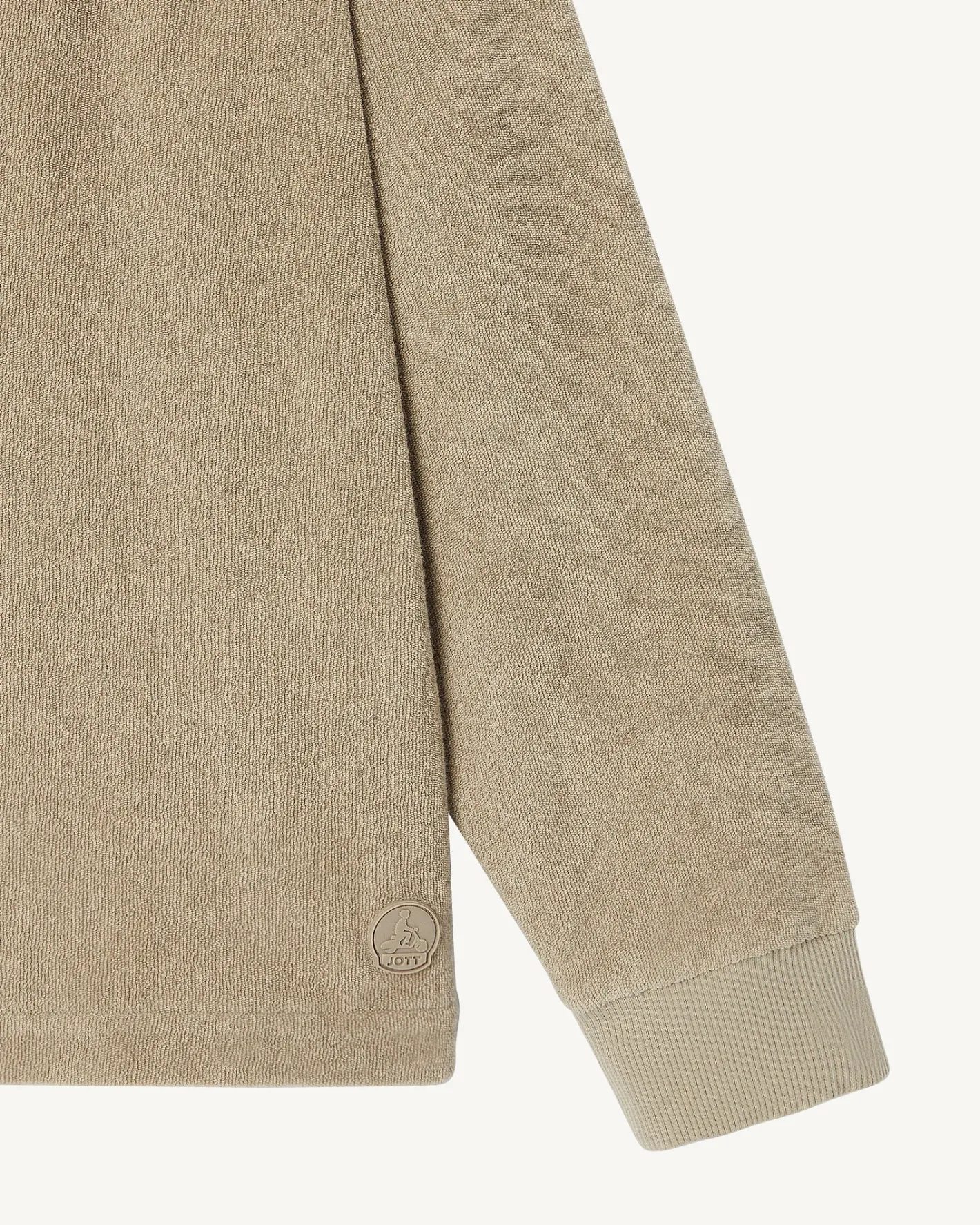 Kleding-JOTT Cardigan Eponge A Manches Longues Beige Pamplona 804 Beige