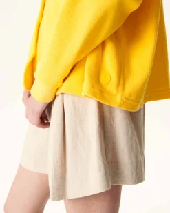 Kleding-JOTT Cardigan Eponge A Manches Longues Citron Pamplona 631 Lemon