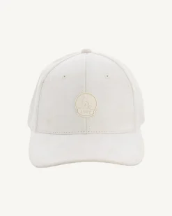 Accessoires-JOTT Casquette Effet Peau De Peche Ecru Sky 895 Off-White