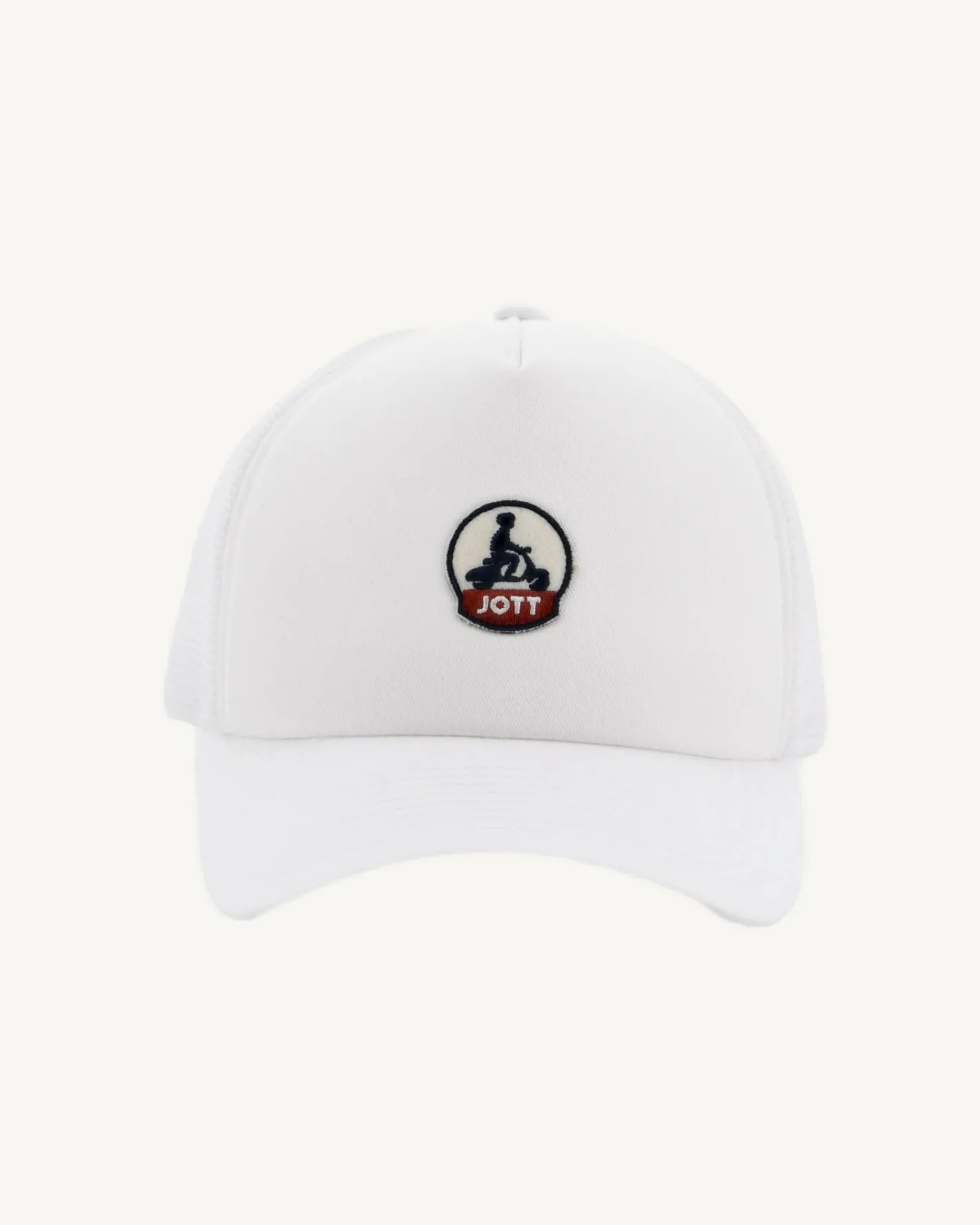 Accessoires-JOTT Casquette En Coton Et Mesh Blanc Rise 901 Blanc