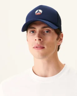 Accessoires-JOTT Casquette En Coton Et Mesh Marine Rise 104 Navy
