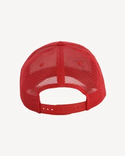 Accessoires-JOTT Casquette En Coton Et Mesh Rouge Rise 300 Red