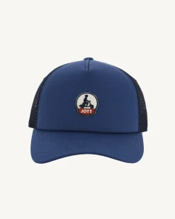 Accessoires-JOTT Casquette En Coton Et Mesh Dark Denim Rise 195 Dark Denim