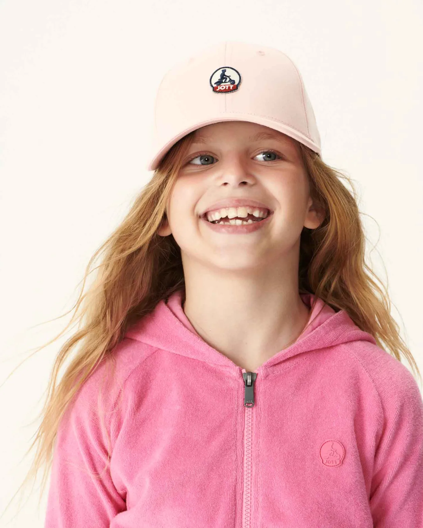 Accessoires-JOTT Casquette Rose Pastel Enfant Set 458 Rose Pastel