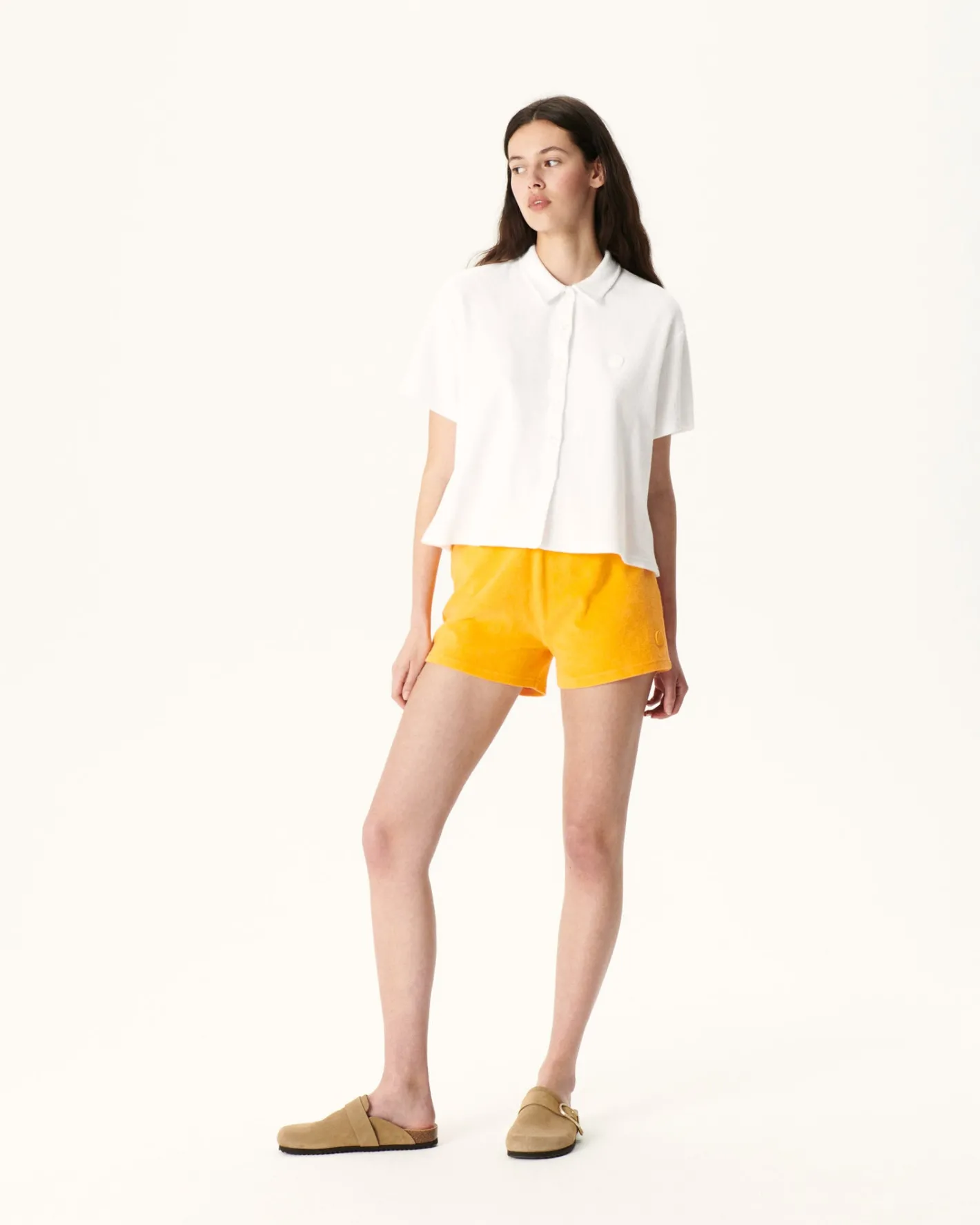 Kleding-JOTT Chemise Courte Eponge Blanc Nova 901 Blanc
