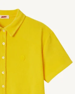 Kleding-JOTT Chemise Courte Eponge Citron Nova 631 Lemon