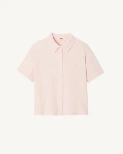 Kleding-JOTT Chemise Courte Eponge Rose Clair Nova 463 Soft Pink
