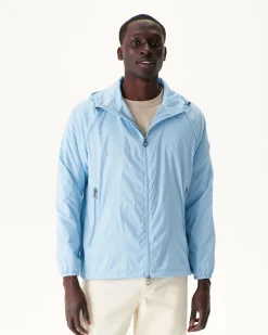 Donzen Jassen & Jacks-JOTT Coupe-Vent A Capuche Bleu Clair Mistral 180 Soft Blue