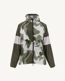 Donzen Jassen & Jacks-JOTT Coupe-Vent A Capuche Camo Kaki Clair Scirocco 4571 Camo Bush