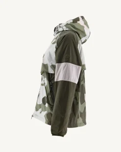 Donzen Jassen & Jacks-JOTT Coupe-Vent A Capuche Camo Kaki Clair Scirocco 4571 Camo Bush