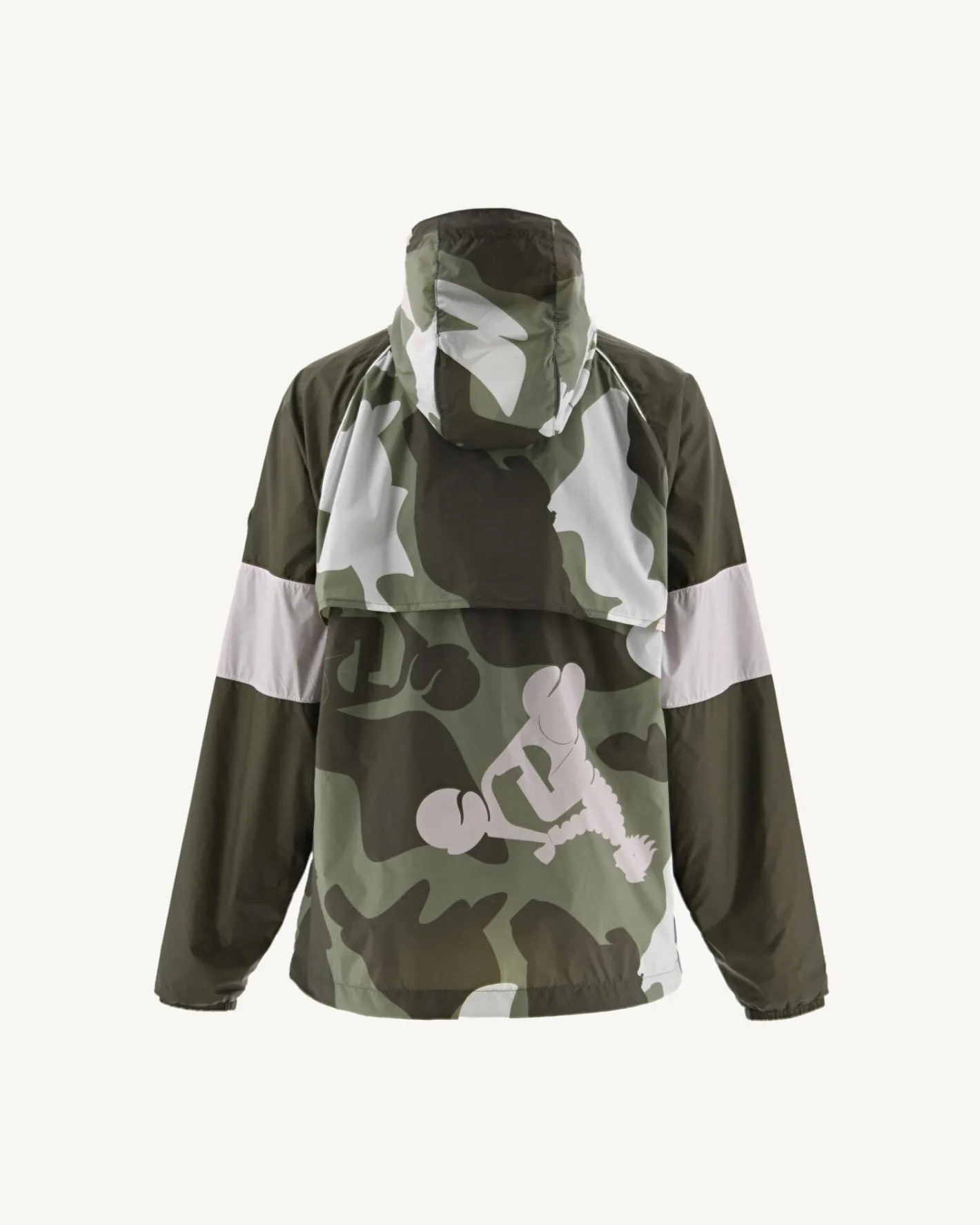 Donzen Jassen & Jacks-JOTT Coupe-Vent A Capuche Camo Kaki Clair Scirocco 4571 Camo Bush