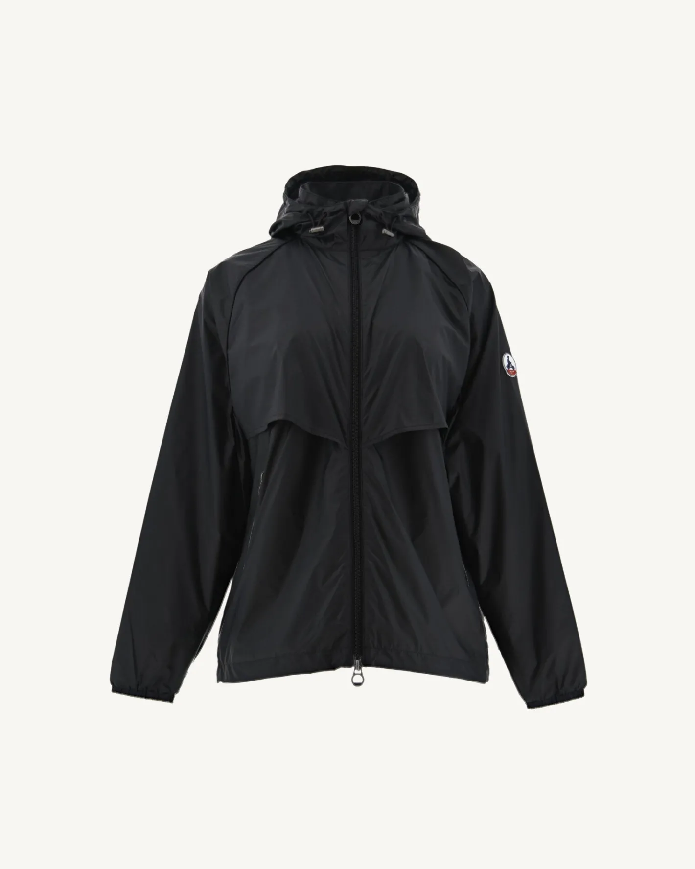 Donzen Jassen & Jacks-JOTT Coupe-Vent A Capuche Noir Scirocco 999 Black