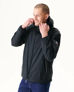 Donzen Jassen & Jacks-JOTT Coupe-Vent A Capuche Noir Mistral 999 Black