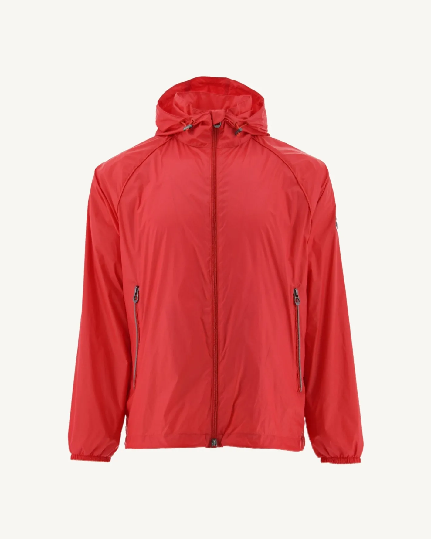 Donzen Jassen & Jacks-JOTT Coupe-Vent A Capuche Rouge Vif Mistral 318 Fire Red