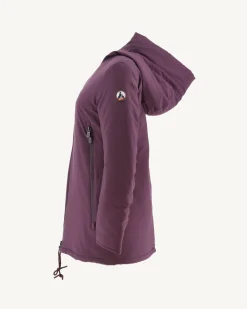 Donzen Jassen & Jacks-JOTT Doudoune A Capuche Aubergine Siberie 461 Aubergine