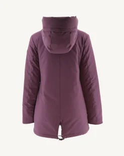 Donzen Jassen & Jacks-JOTT Doudoune A Capuche Aubergine Siberie 461 Aubergine