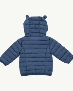Baby-JOTT Doudoune A Capuche Bebe Bleu Jeans Mael 140 Blue Jeans
