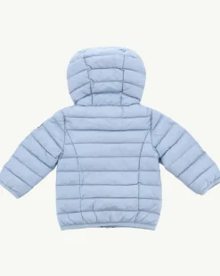 Baby-JOTT Doudoune A Capuche Bebe Bleu Clair Camille 180 Soft Blue