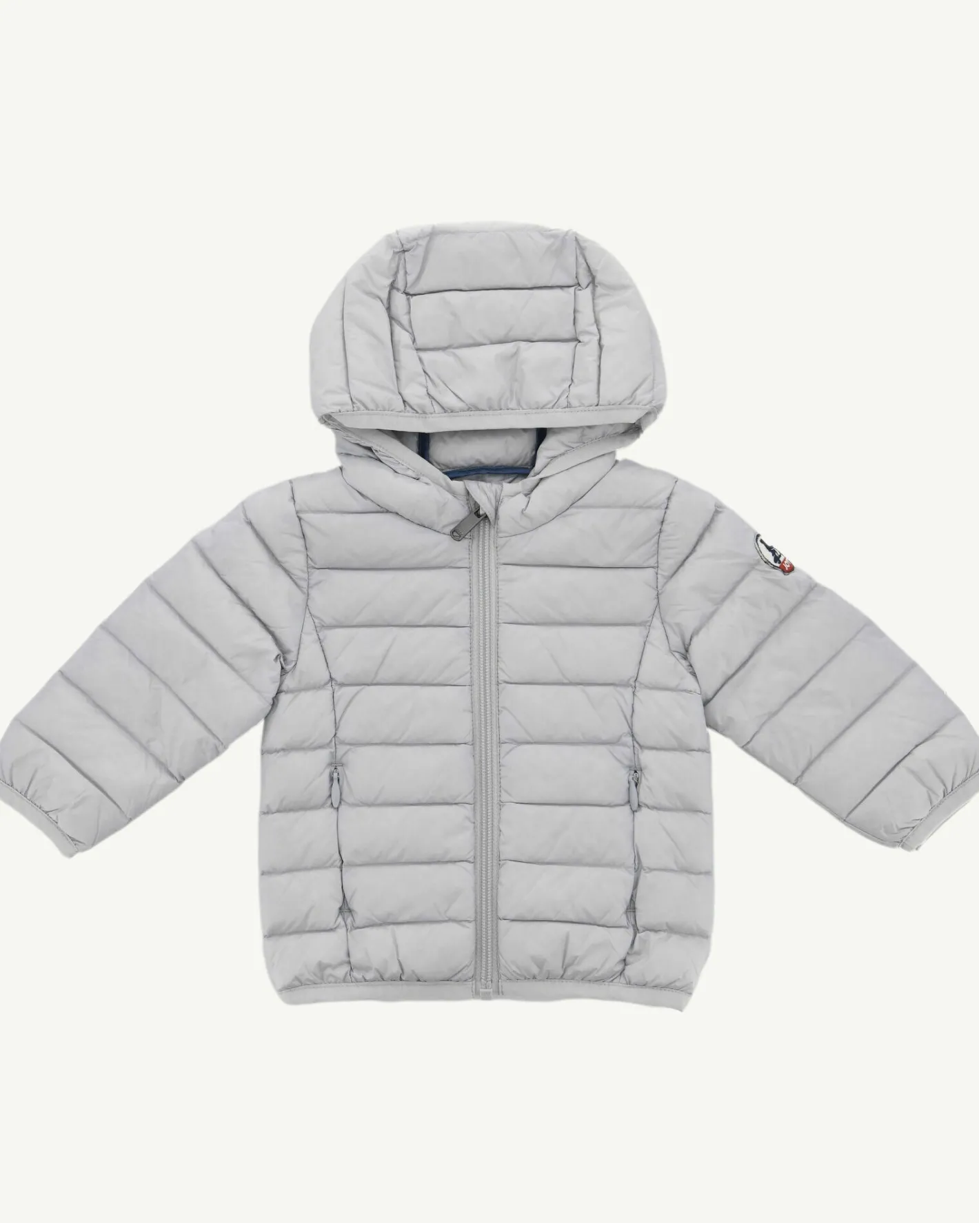 Baby-JOTT Doudoune A Capuche Bebe Gris Clair Camille 532 Soft Grey