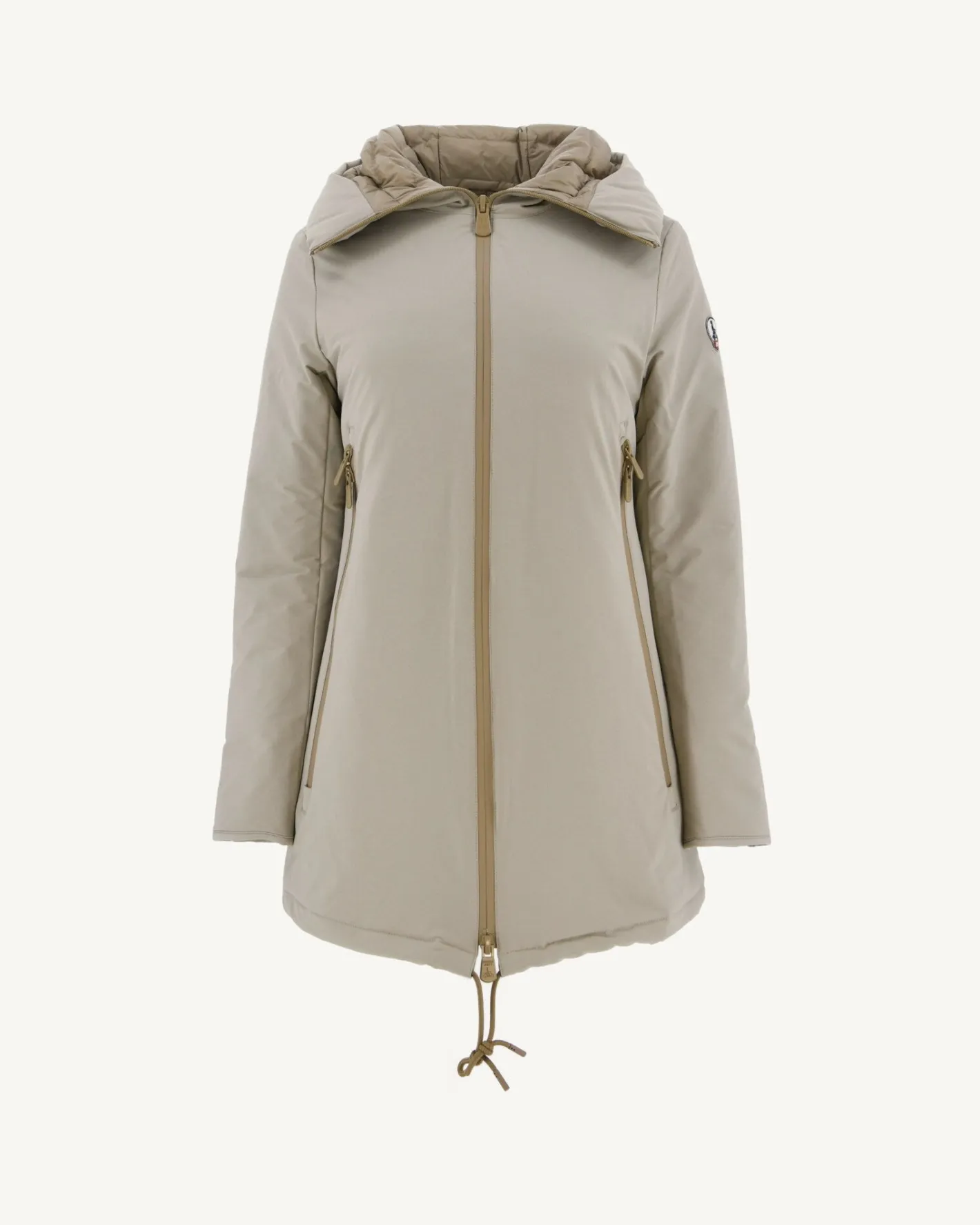 Donzen Jassen & Jacks-JOTT Doudoune A Capuche Beige Siberie 804 Beige