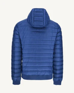 Donzen Jassen & Jacks-JOTT Doudoune A Capuche Dark Denim Colin 195 Dark Denim