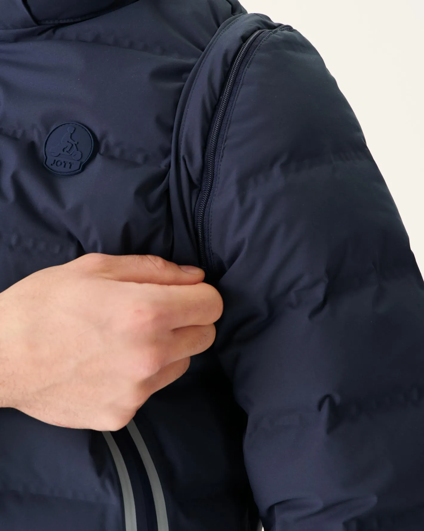 Donzen Jassen & Jacks-JOTT Doudoune A Capuche 4-En-1 Marine Ulaan 104 Navy