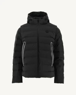 Donzen Jassen & Jacks-JOTT Doudoune A Capuche 4-En-1 Noir Ulaan 999 Black