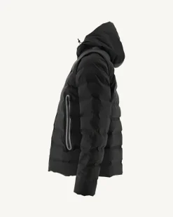 Donzen Jassen & Jacks-JOTT Doudoune A Capuche 4-En-1 Noir Ulaan 999 Black