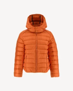 Donzen Jassen-JOTT Doudoune A Capuche Enfant Grand Froid Orange Gold 727 Orange