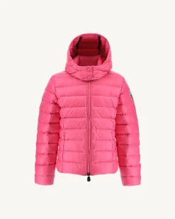Donzen Jassen-JOTT Doudoune A Capuche Enfant Grand Froid Rose Opale 453 Rose