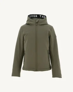 Donzen Jassen-JOTT Doudoune A Capuche Enfant Army Ghiaccio 255 Army