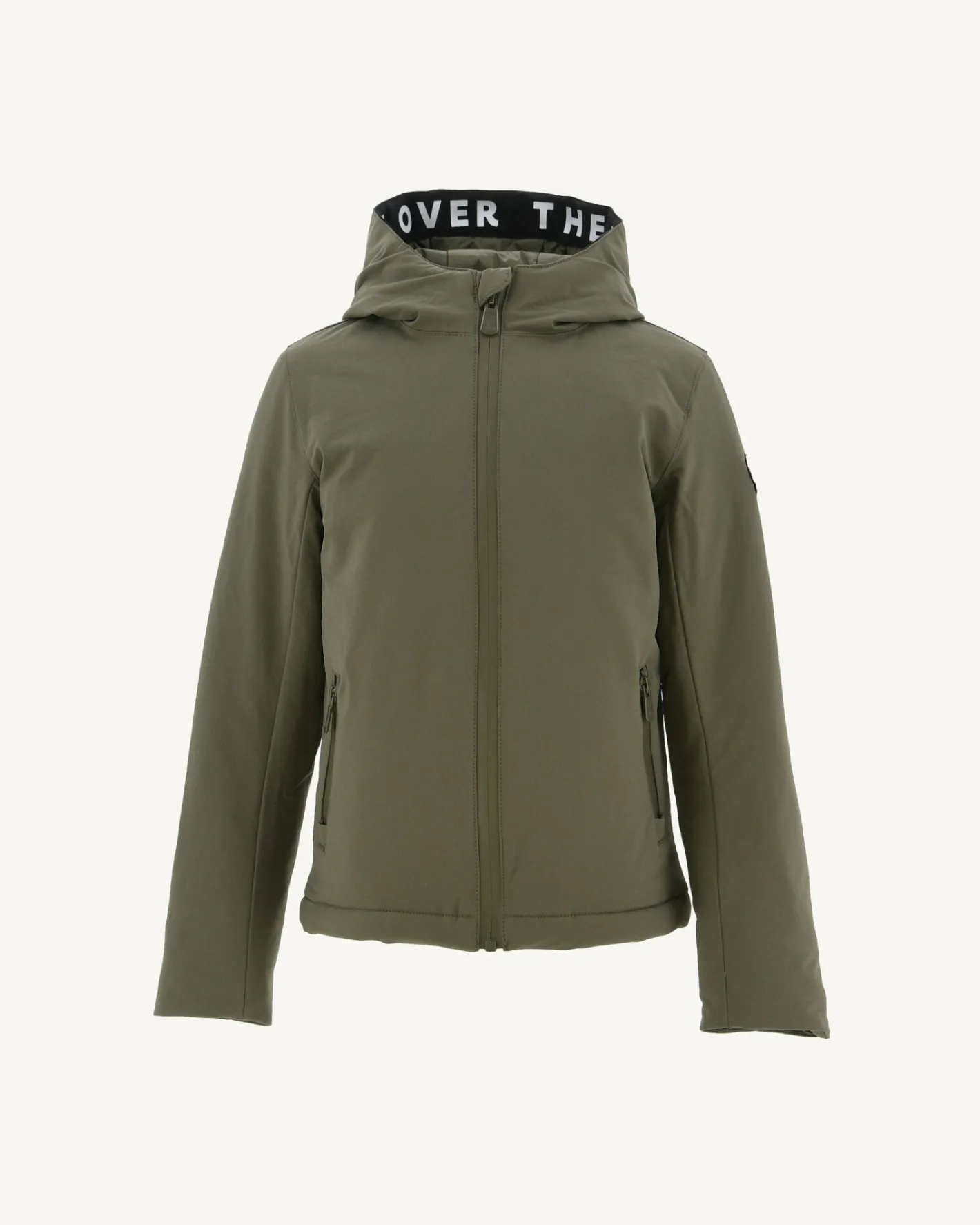 Donzen Jassen-JOTT Doudoune A Capuche Enfant Army Ghiaccio 255 Army