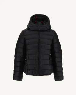 Donzen Jassen-JOTT Doudoune A Capuche Enfant Grand Froid Noir Gold 999 Black