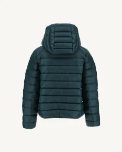 Donzen Jassen-JOTT Doudoune A Capuche Enfant Grand Froid Vert Fonce Gold 203 Vert Fonce