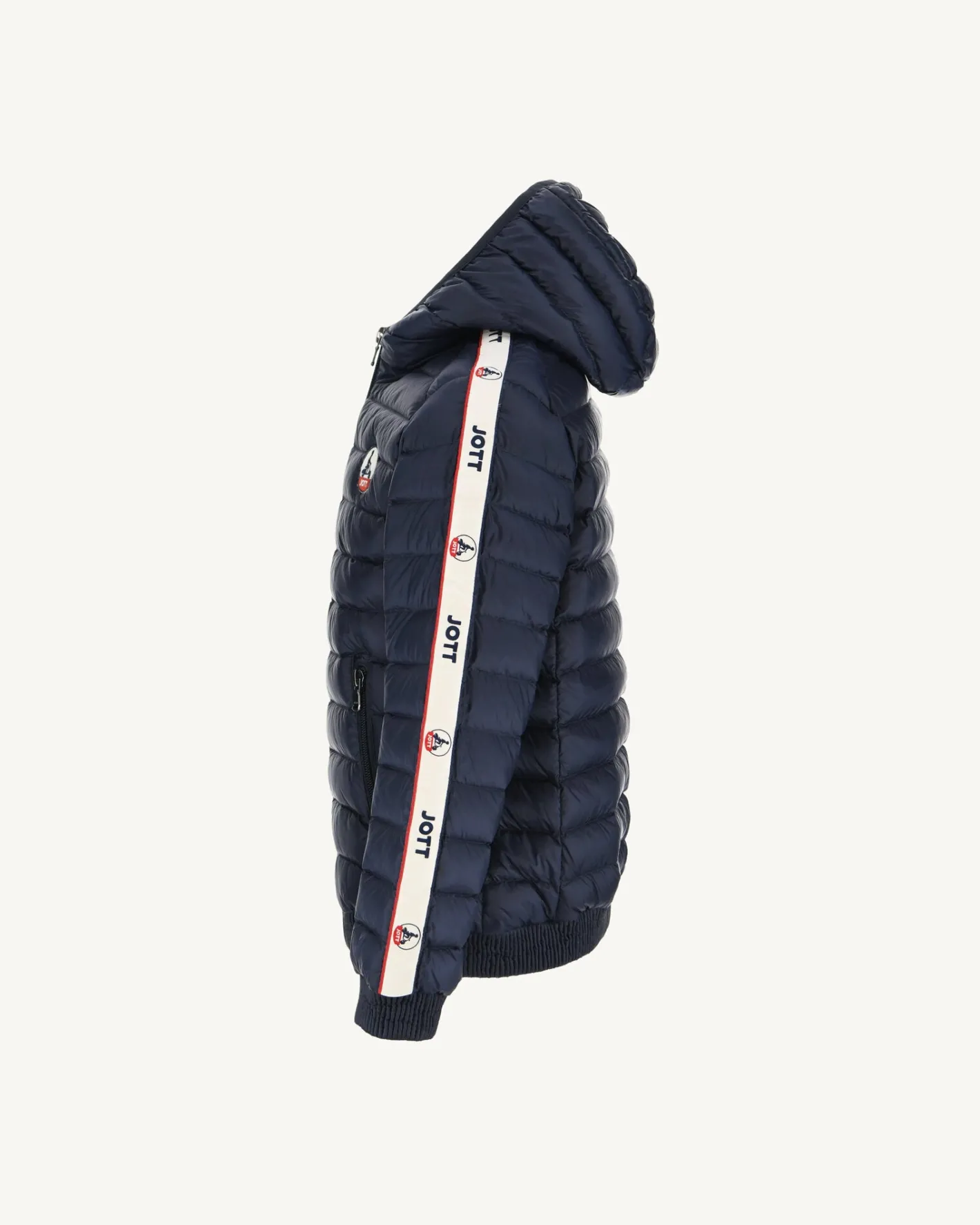 Donzen Jassen-JOTT Doudoune A Capuche Enfant Marine Ludo 104 Marine