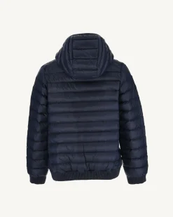 Donzen Jassen-JOTT Doudoune A Capuche Enfant Marine Ludo 104 Marine