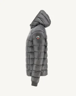 Donzen Jassen & Jacks-JOTT Doudoune A Capuche Grand Froid Anthracite Nat 504 Anthracite