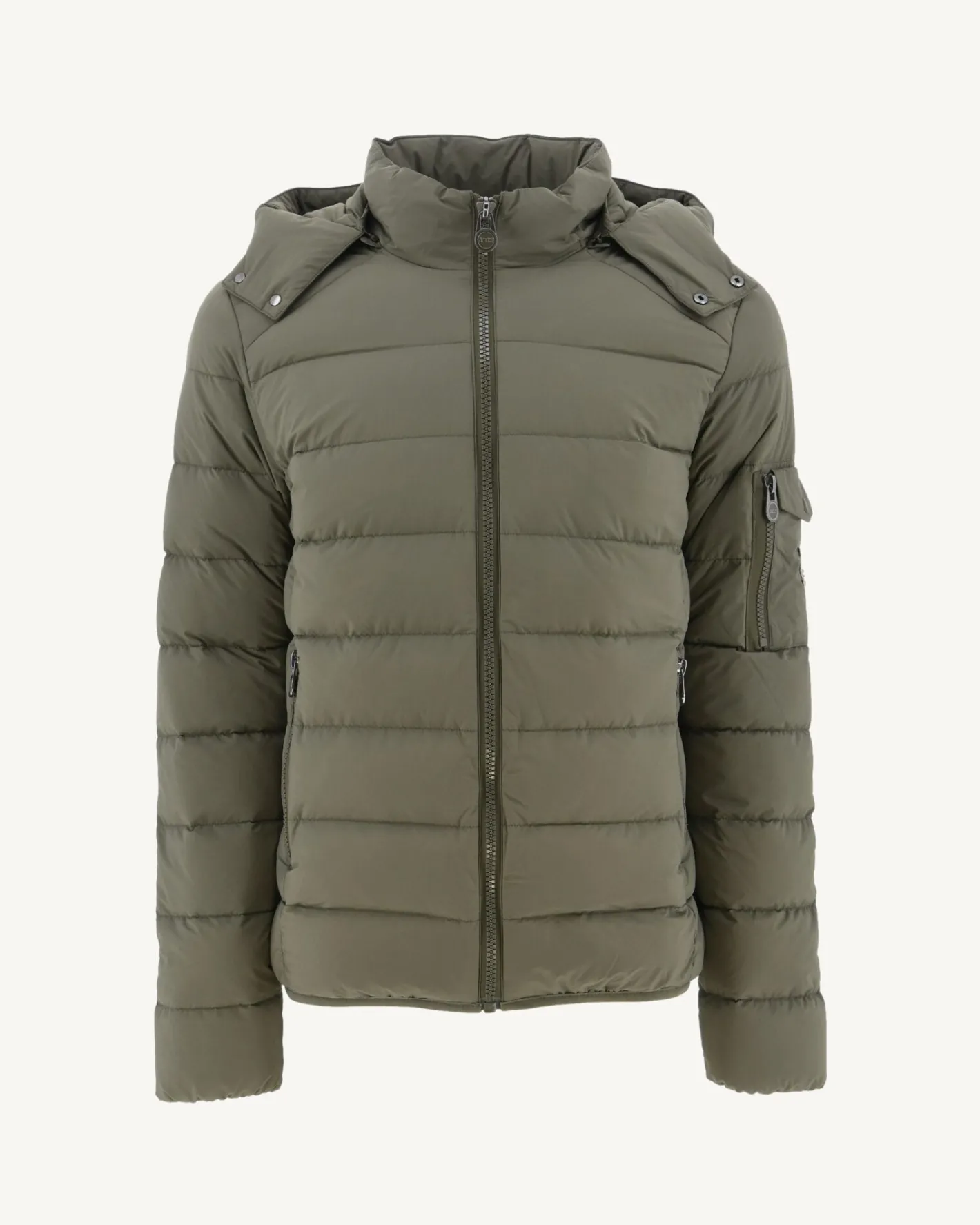 Donzen Jassen & Jacks-JOTT Doudoune A Capuche Grand Froid Army Adrien 255 Army