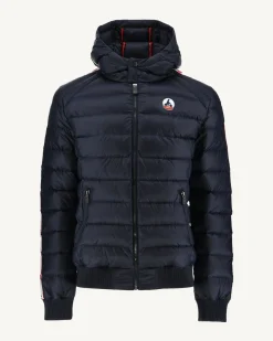 Donzen Jassen & Jacks-JOTT Doudoune A Capuche Grand Froid Marine Ankara 104 Marine
