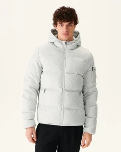 Donzen Jassen & Jacks-JOTT Doudoune A Capuche Grand Froid Gris Clair Toledo 532 Soft Grey