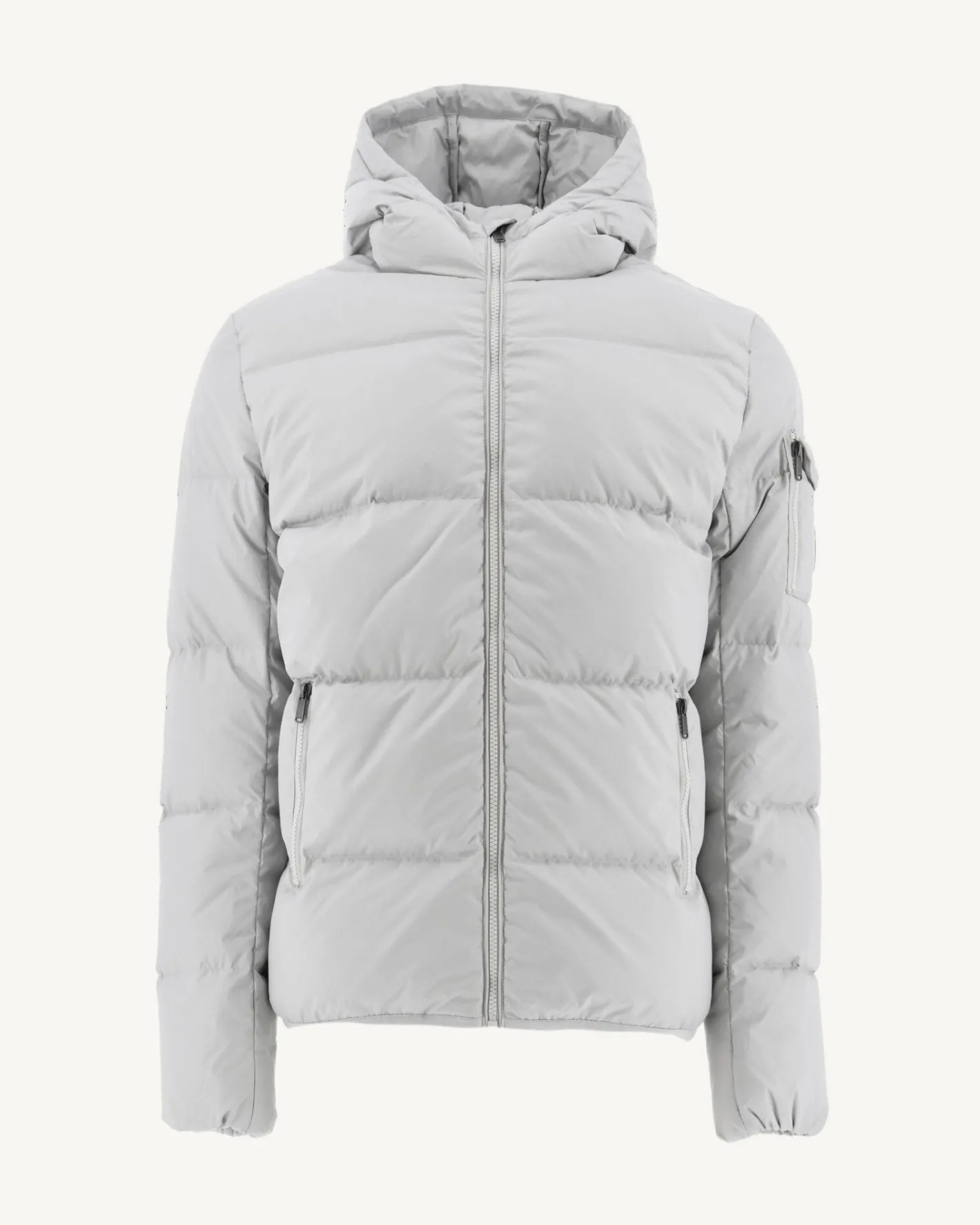 Donzen Jassen & Jacks-JOTT Doudoune A Capuche Grand Froid Gris Clair Toledo 532 Soft Grey