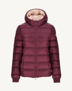 Donzen Jassen & Jacks-JOTT Doudoune A Capuche Grand Froid Aubergine Celine 461 Aubergine