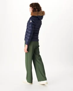 Donzen Jassen & Jacks-JOTT Doudoune A Capuche Grand Froid Marine Luxe 104 Marine