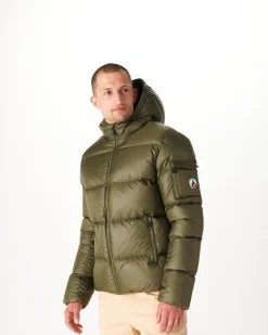 Donzen Jassen & Jacks-JOTT Doudoune A Capuche Grand Froid Army Java 255 Army