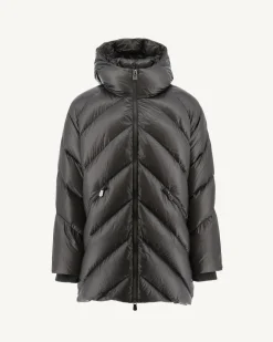 Donzen Jassen & Jacks-JOTT Doudoune A Capuche Grand Froid Anthracite Blaze 504 Anthracite