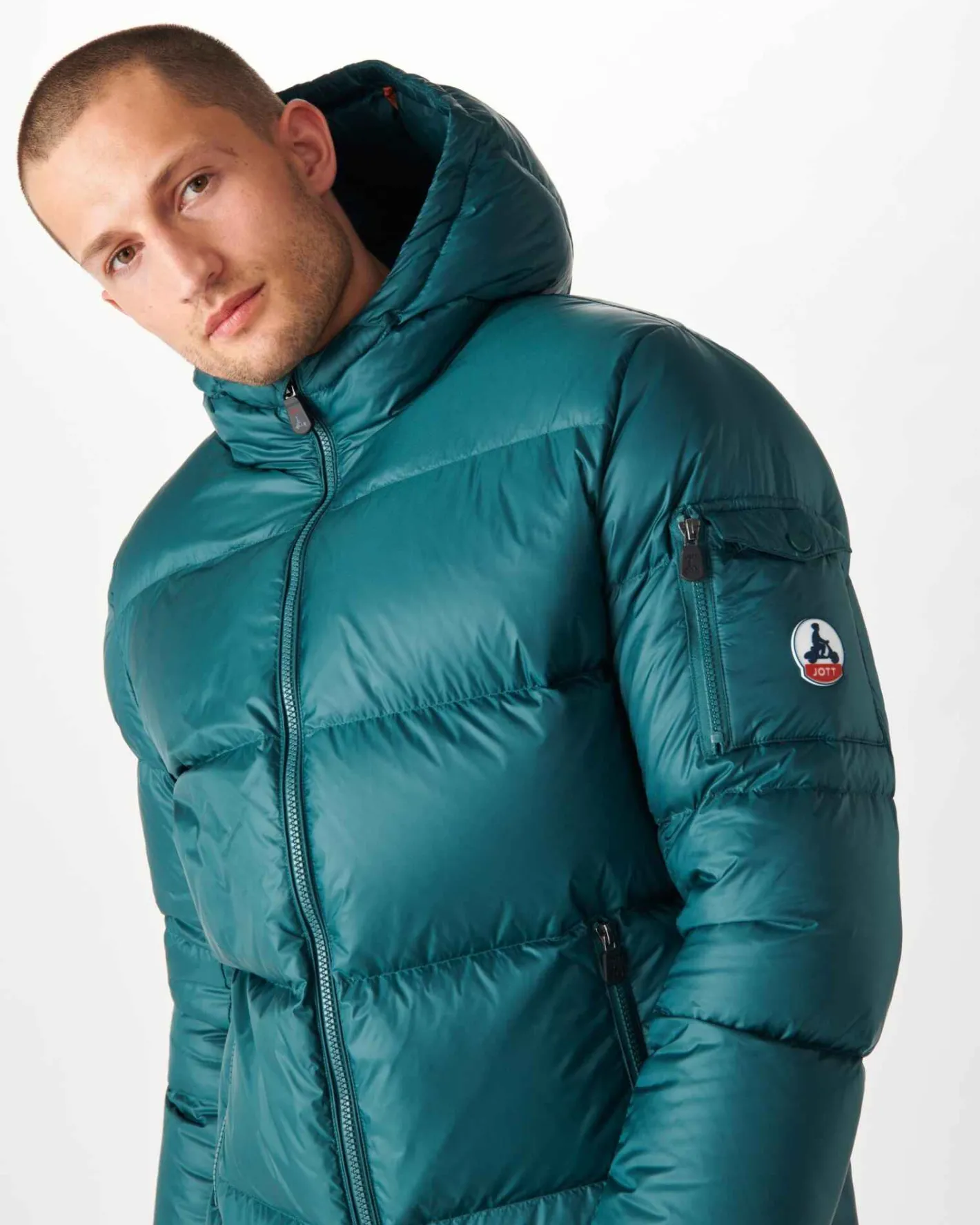 Donzen Jassen & Jacks-JOTT Doudoune A Capuche Grand Froid Vert Fonce Java 203 Vert Fonce